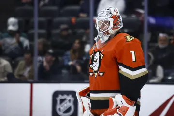 Lukáš Dostál v dresu Anaheimu