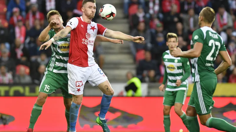 Jaromír Zmrhal v utkání s Bohemians