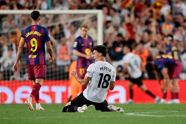 Barcelona zakončila ligovou sezonu prohrou s Valencií