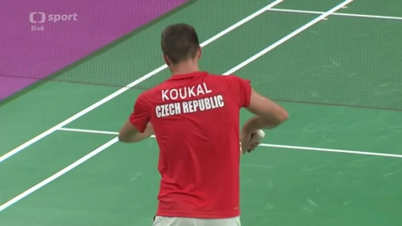 Badmintonista Koukal se v Baku probojoval do osmifinále