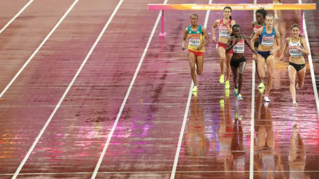 Steeplerky na trati 3000 m