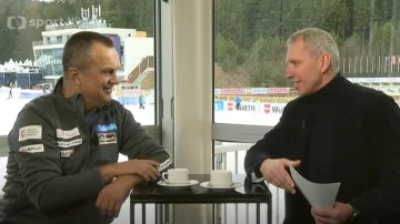 Biatlon exkluziv s Jiřím Hamzou