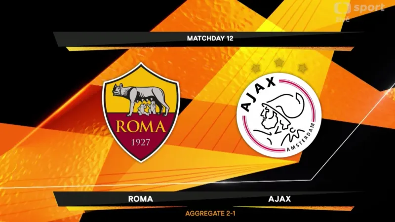 Sestřih utkání AS Řím - Ajax Amsterdam