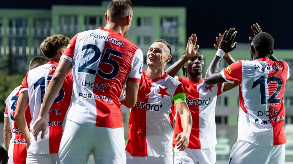 Fotbalisté Slavie