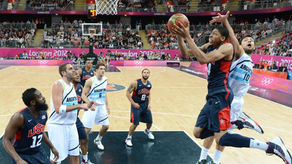 Basketbal Argentina - USA