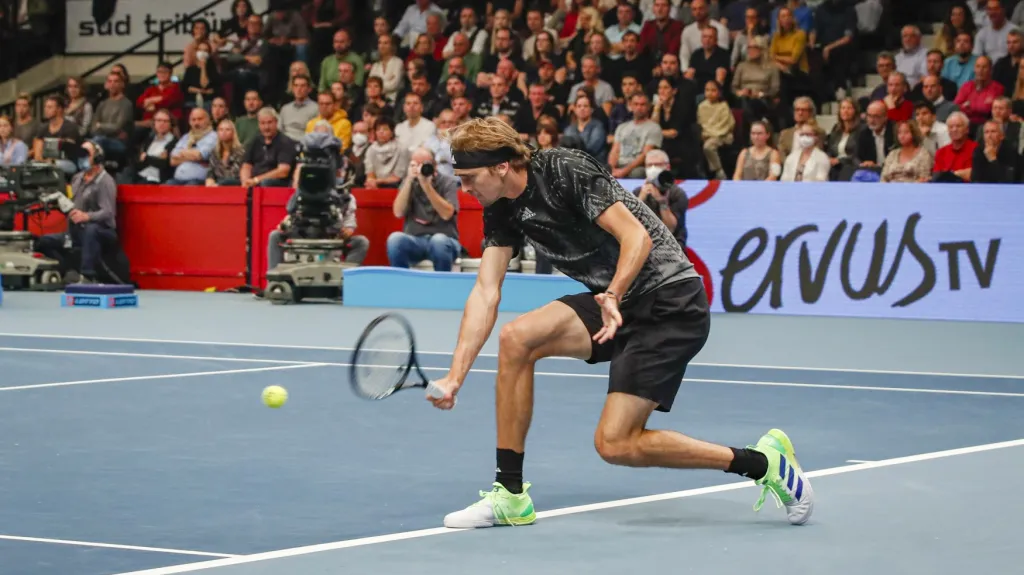 Alexander Zverev ve finále ve Vídni