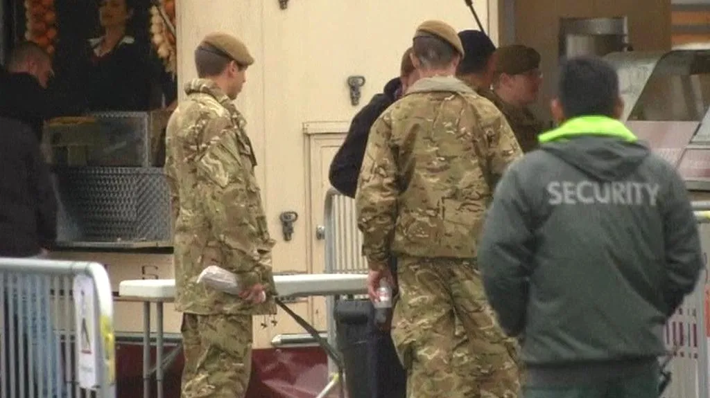 Vojáci na olympiádě v Londýně