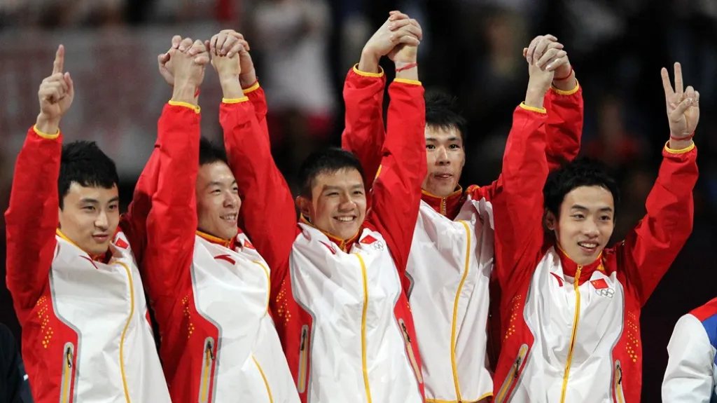 Čínští gymnasté