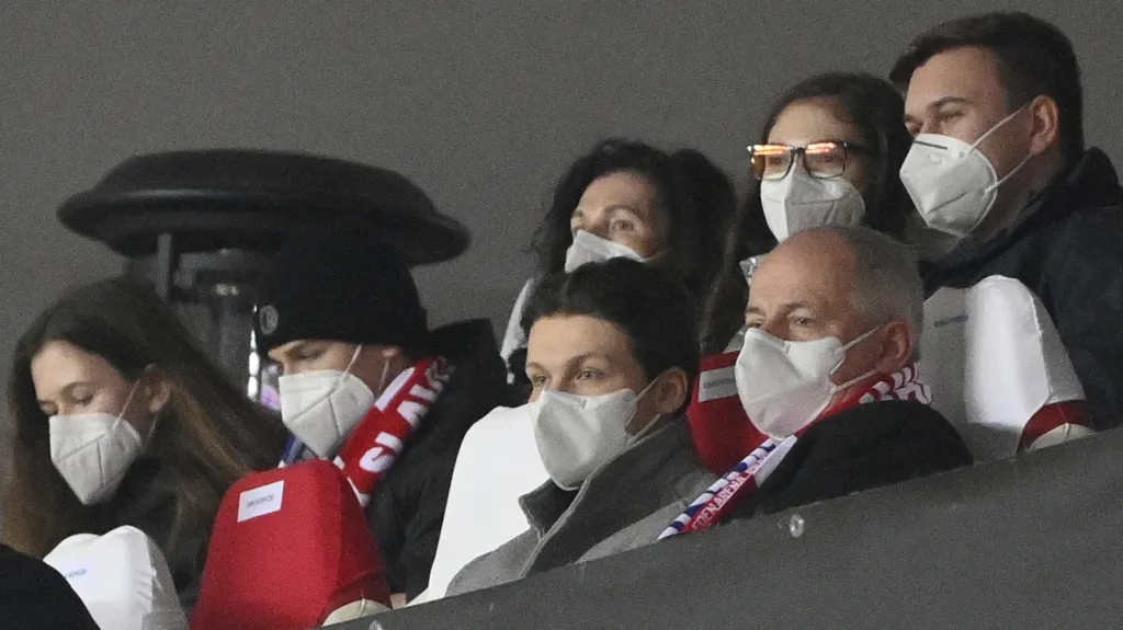 VIP hosté v Edenu na utkání Slavia - Leicester