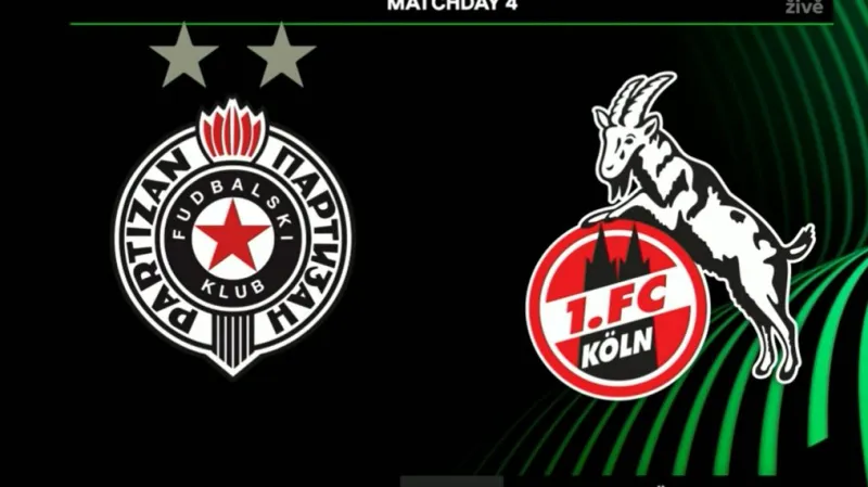 Sestřih utkání Partizan Bělehrad - Kolín nad Rýnem