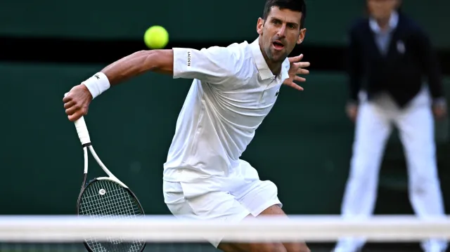 Djokovič vyhrál na wimbledonské trávě 33. zápas v řadě