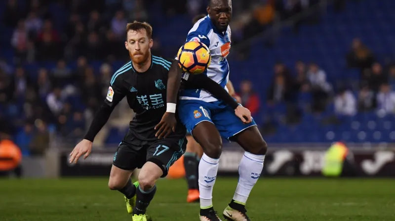 Utkání Espaňol Barcelona - San Sebastian