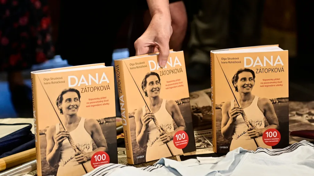 Zátopková se dočkala své knihy