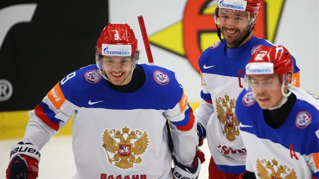 Radost ruských hokejistů