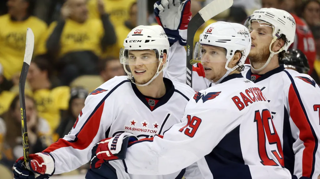Slavící hokejisté Washingtonu
