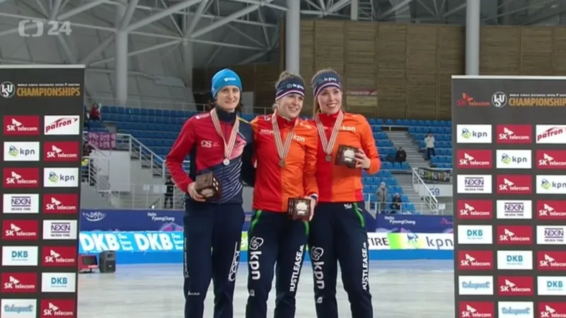 Sáblíková získala v Kangnungu stříbro na třech kilometrech