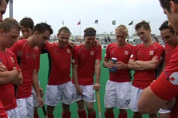 Tým českých pozemních hokejistů na kvalifikaci v Japonsku