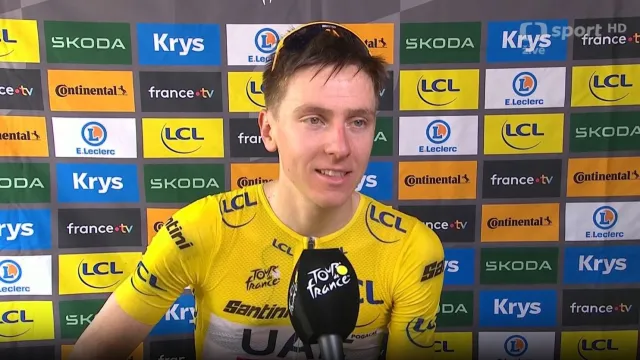 Pogačar: Chtěli jsme jen vyhrát etapu, ale tohle je mnohem lepší