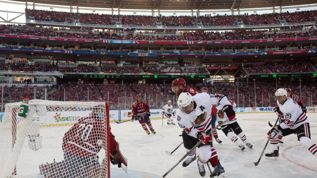 Patrick Sharp z Chicaga z této situace neskóroval