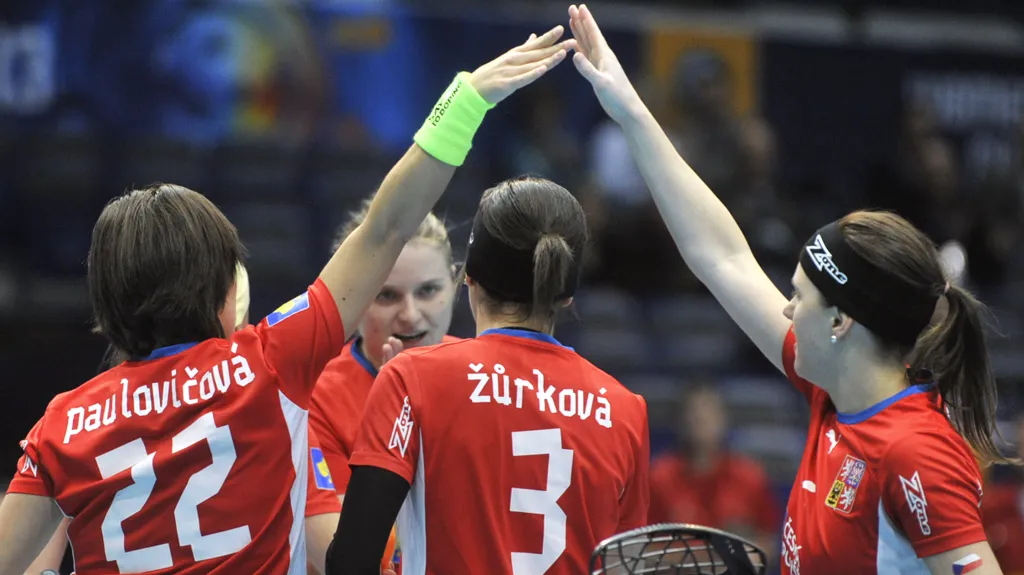 České florbalistky