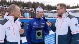 Trenér Málek hodnotí mužskou štafetu na MS v Lenzerheide