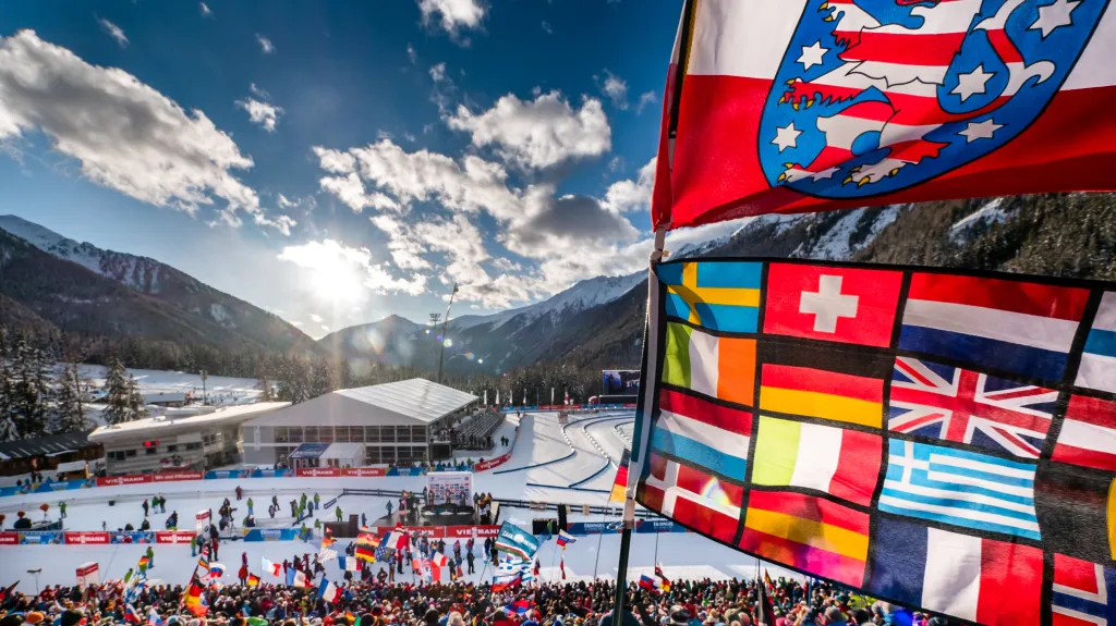 Biatlonový areál v Anterselvě