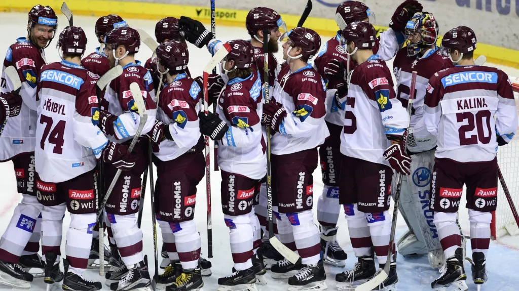 Radující se sparťané