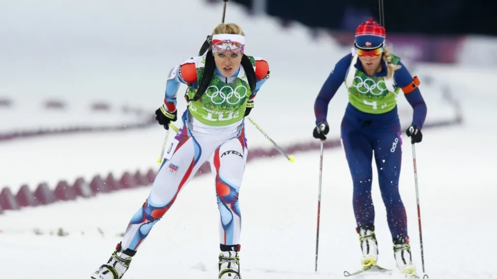 Soukalová předvedla ve štafetě skvělou běžeckou formu