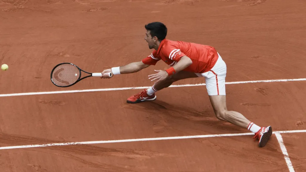Novak Djokovič na Roland Garros