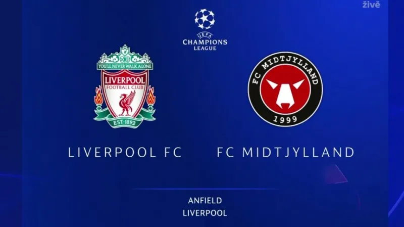 Sestřih utkání Liverpool - Midtjylland