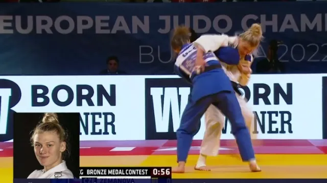 Zemanová na ME v judu skončila pátá