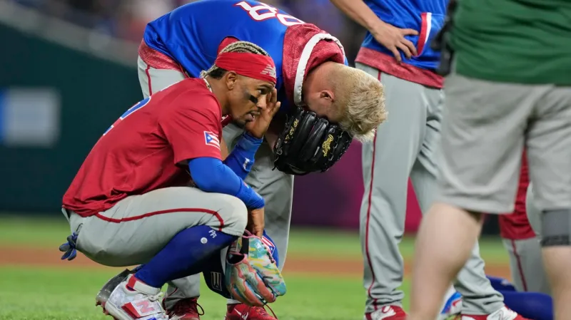 Šokování baseballisté Portorika