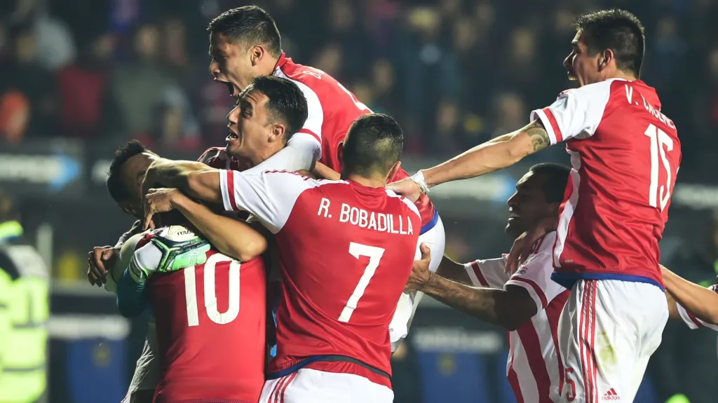 Radující se Paraguay