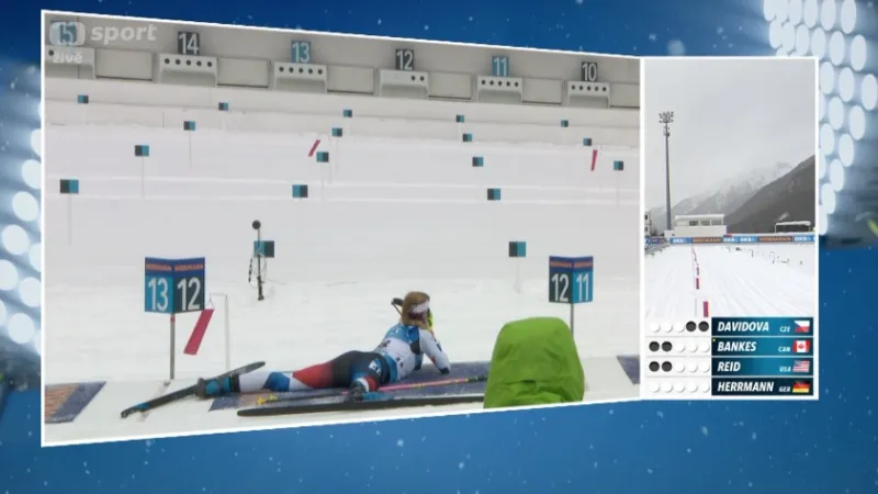 Sestřih českých střeleb vytrvalostního závodu biatlonistek na SP v Anterselvě