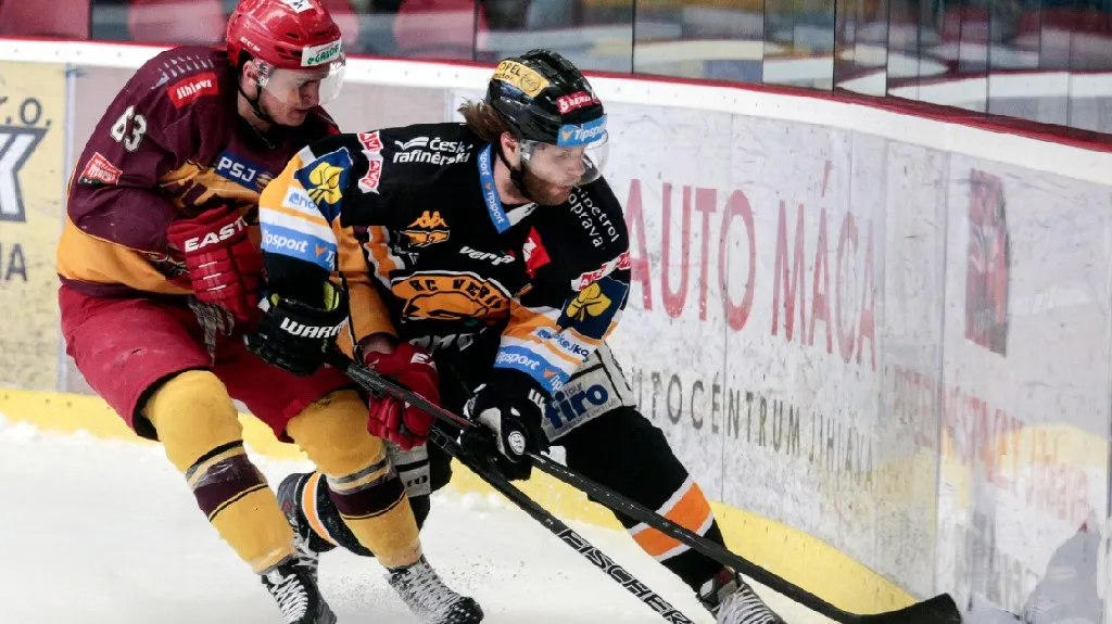 Utkání Jihlava - Litvínov