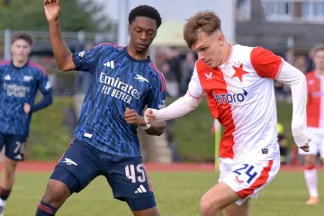 Slavia v Youth League rozdrtila Arsenal 5:1