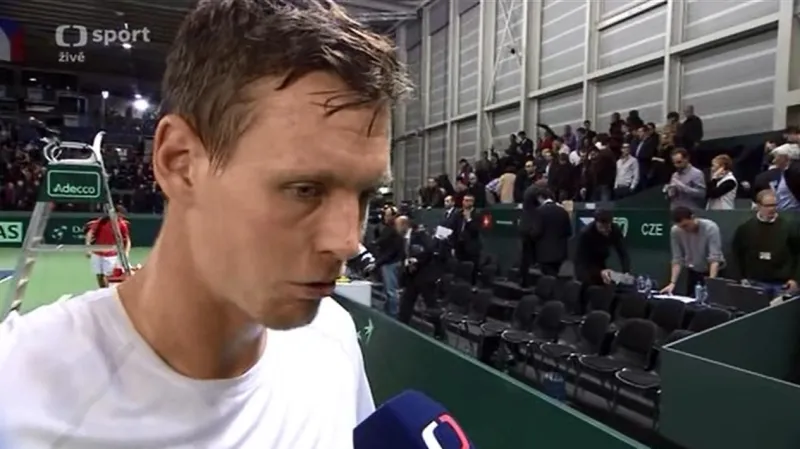 Ohlas Tomáše Berdycha po 2. dvouhře