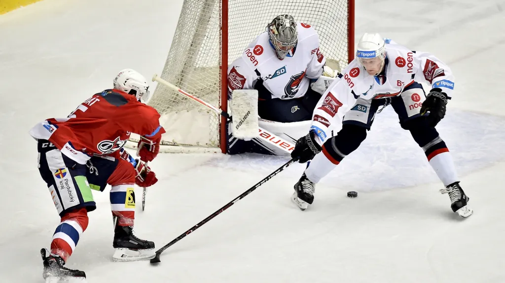 Utkání Chomutov - Pardubice