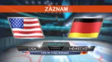 Záznam utkání USA - Německo