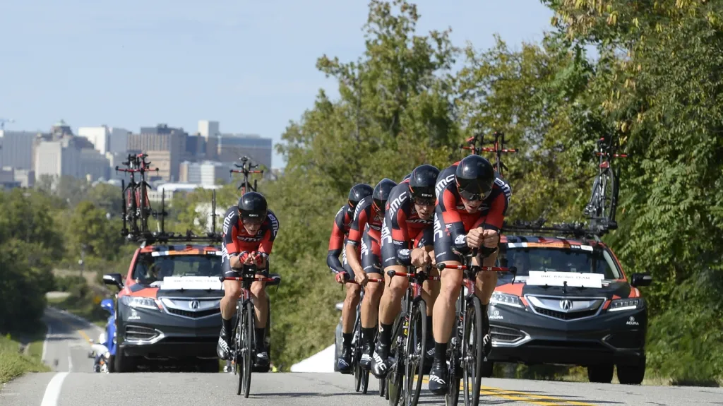 Vítězná formace BMC Racing