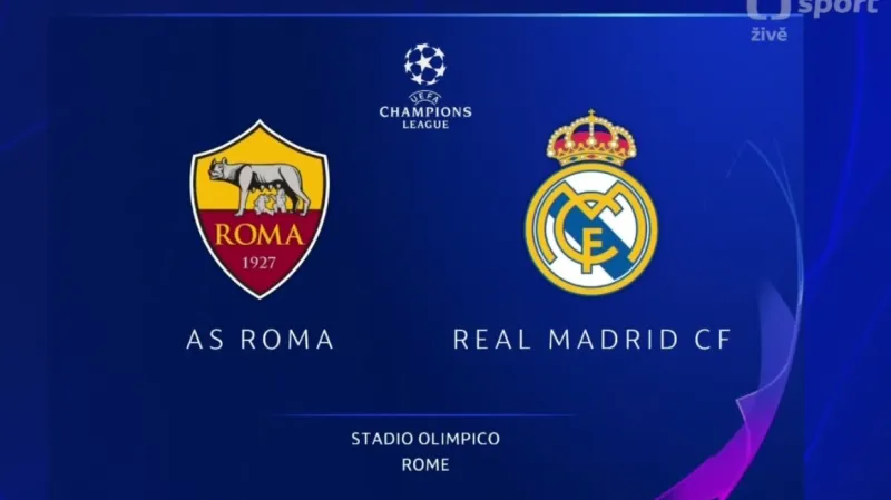 Sestřih utkání AS Řím - Real Madrid