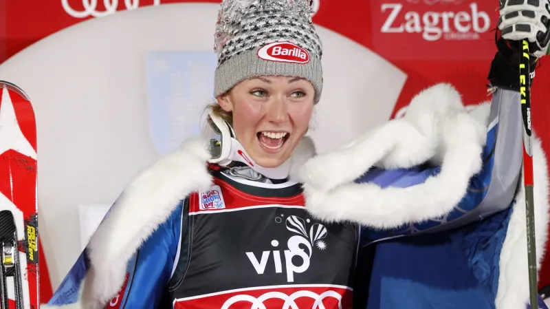 Vítězná Mikaela Shiffrinová