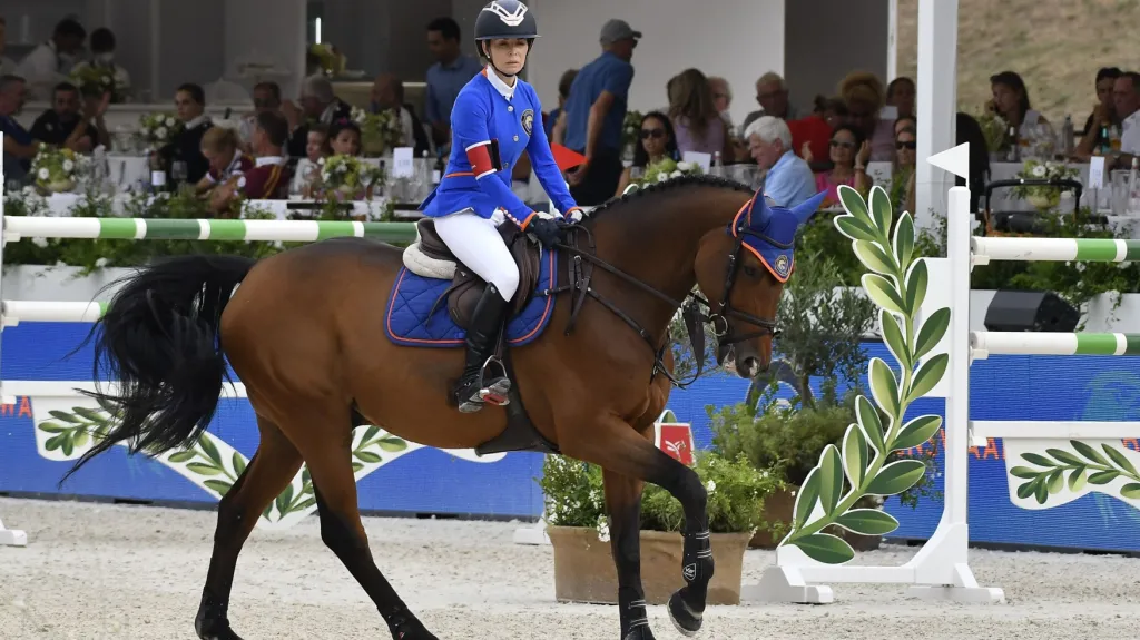 Edwina Topsová-Alexanderová v Římě