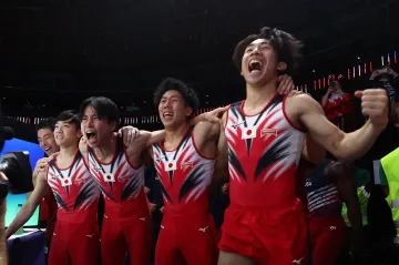 Japonští gymnasté