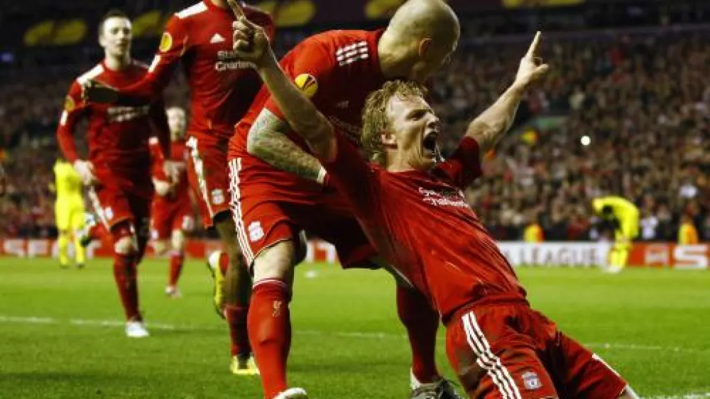 Radost hráčů Liverpoolu