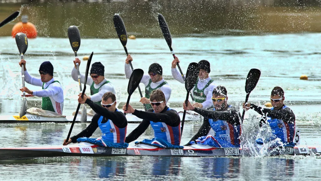 Český čtyřkajak na ME