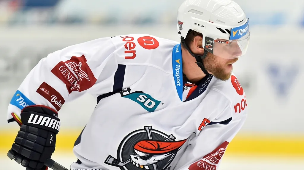 Radek Duda ještě v dresu Chomutova