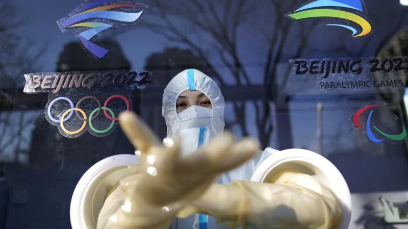 Covidový specialista vnitřního lékařství na Hrách v Pekingu