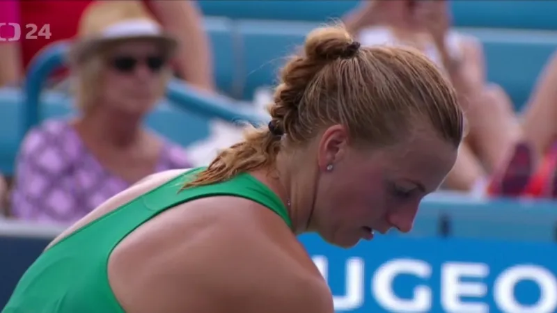 Tenistka Petra Kvitová postoupila v Cincinnati do semifinále