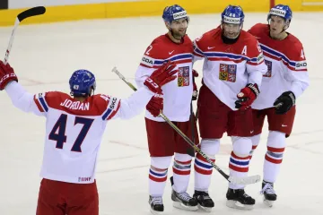 Radující se Češi